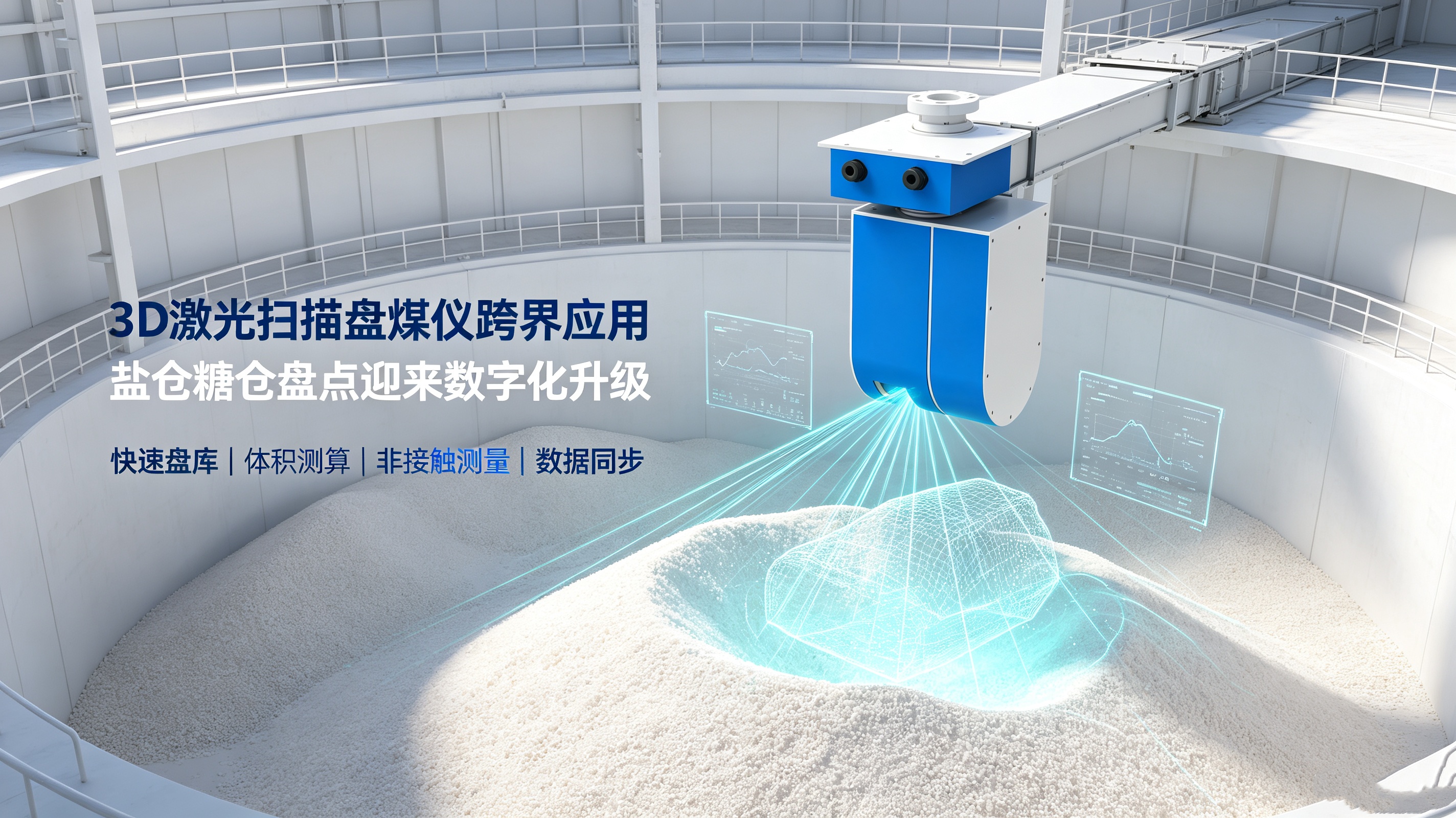 3d激光扫描盘煤仪