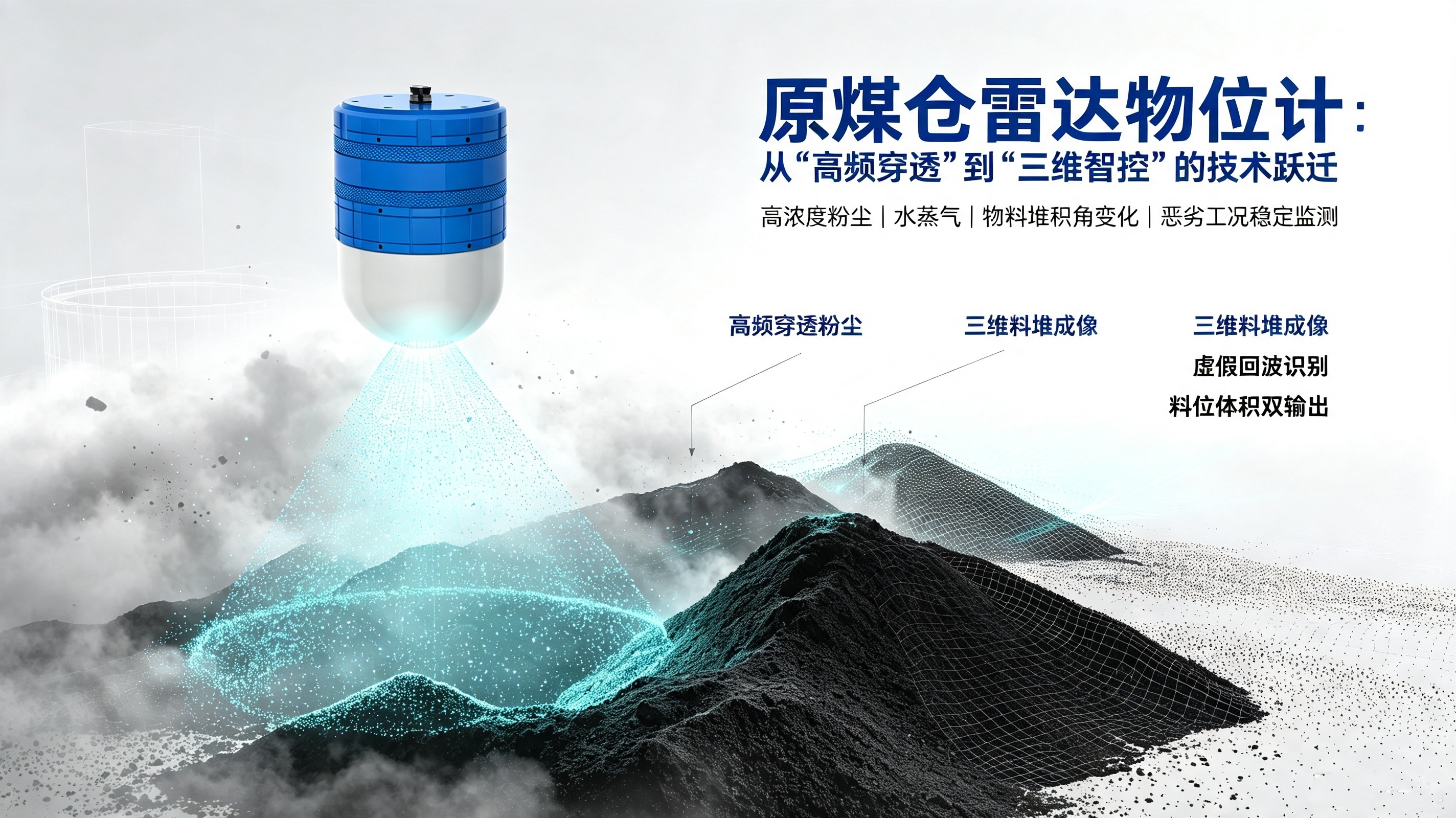 原煤仓雷达物位计 原煤仓雷达物位计